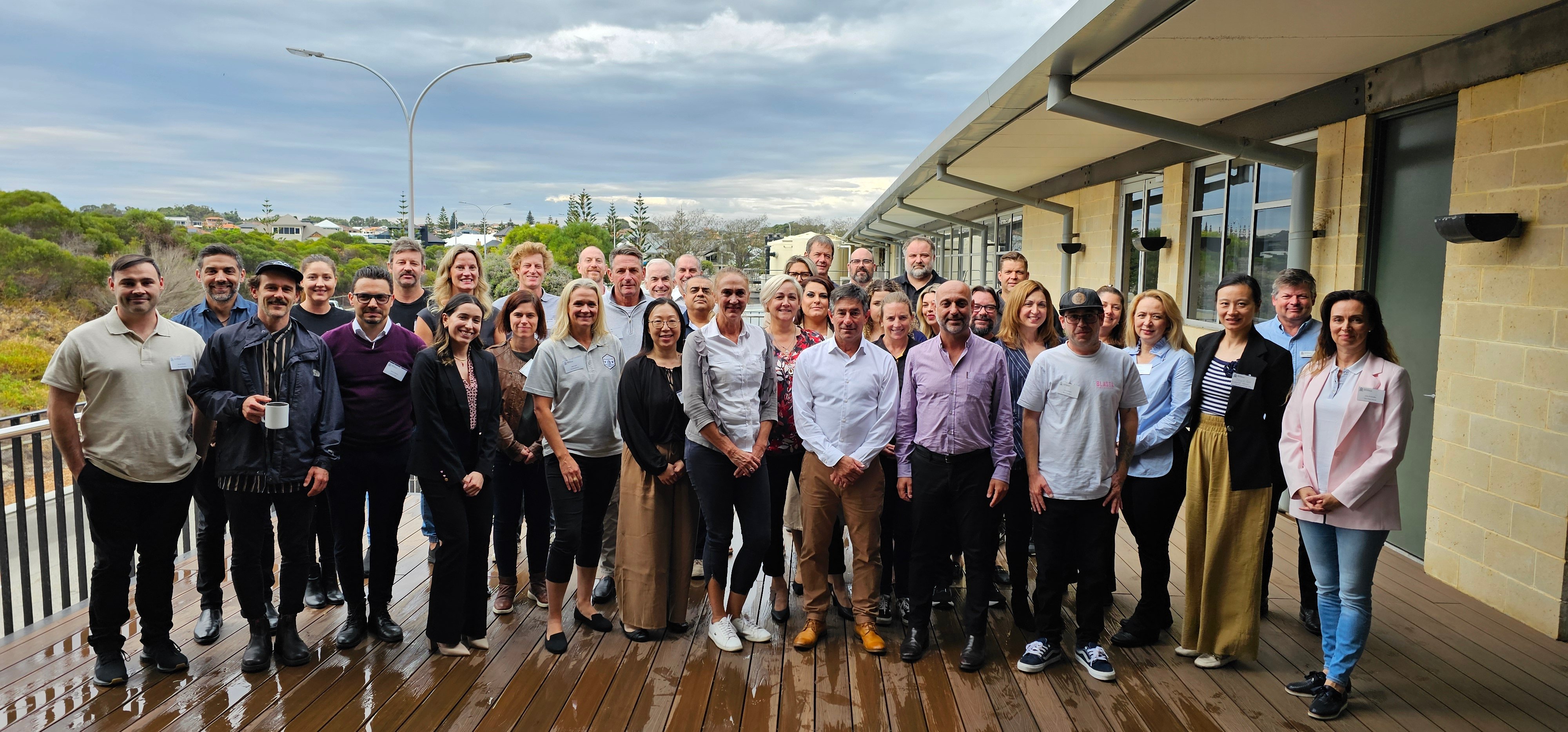 Group photo of participants in Module 1 of the Domestic Market Pathways Program