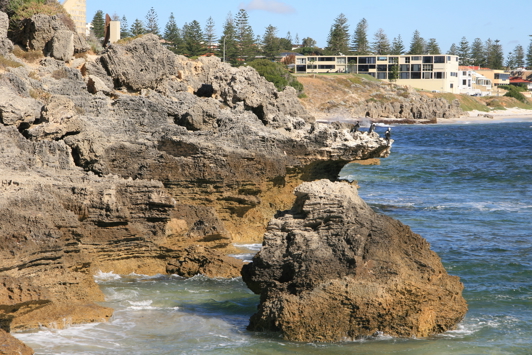 Coastline of Cottesloe fish habitat protection area