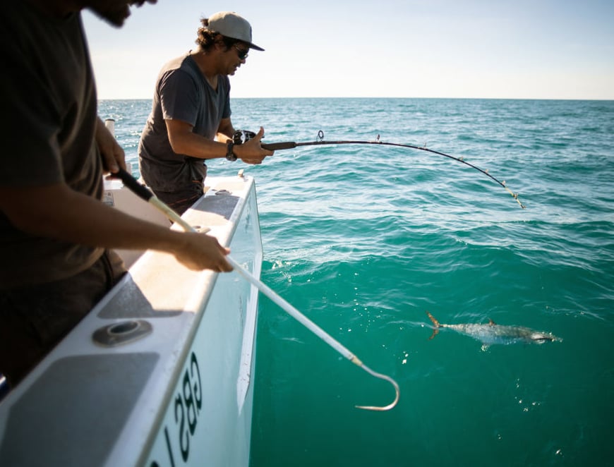 Commercial fishing charter WA ©Tourism WA